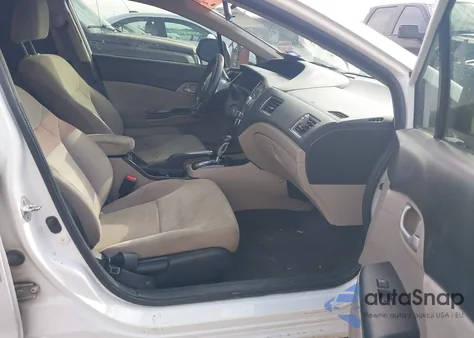 2013 Honda Civic Lx из США, поврежденный, VIN 2HGFB2F52DH554372